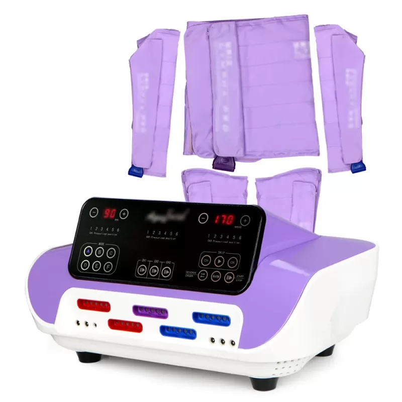 lymphatic drainage massage with machine