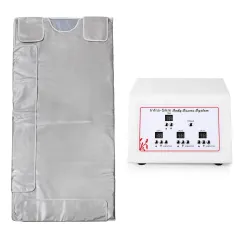 Far Infrared Sauna Blanket 3 Zone Digital Controller Slimming Detox Spa Beauty