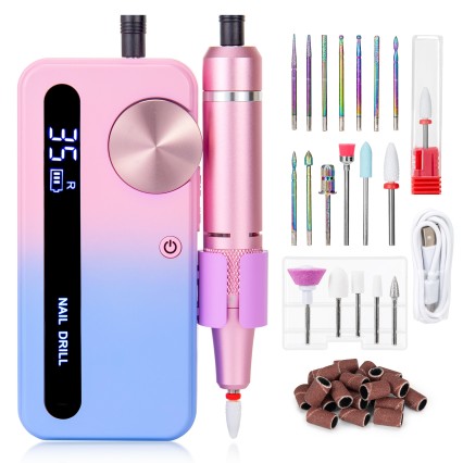 Pink nail polisher