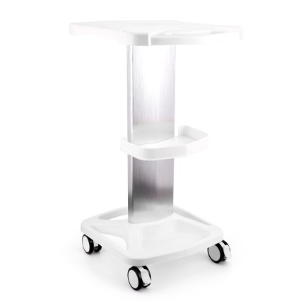 Salon Equipment Beauty Iron Plastic Trolley Stand Assemble For Ultrasonic Device