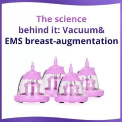 Nueva máquina de levantamiento de senos no quirúrgico con masaje vibratorio EMS