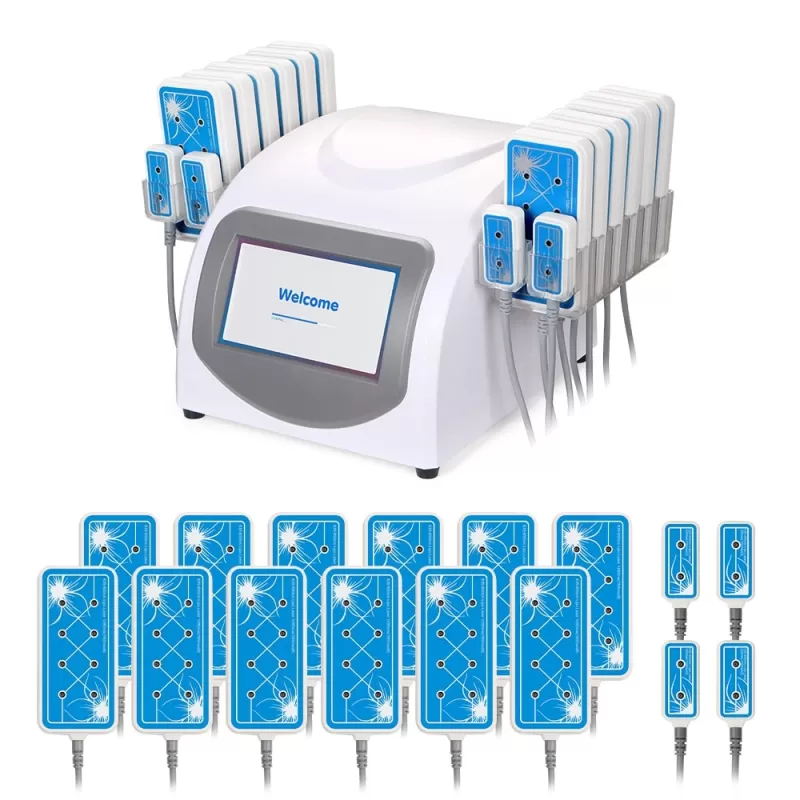 LED Laser LLLT Lipolysis 16 Pads Machine