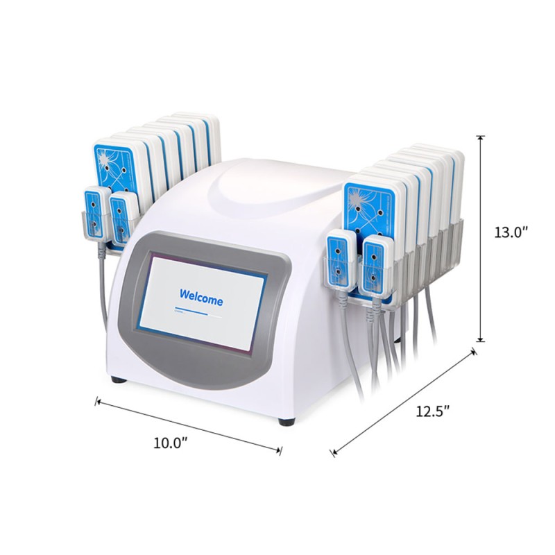 LED Laser LLLT Lipolysis 16 Pads Machine