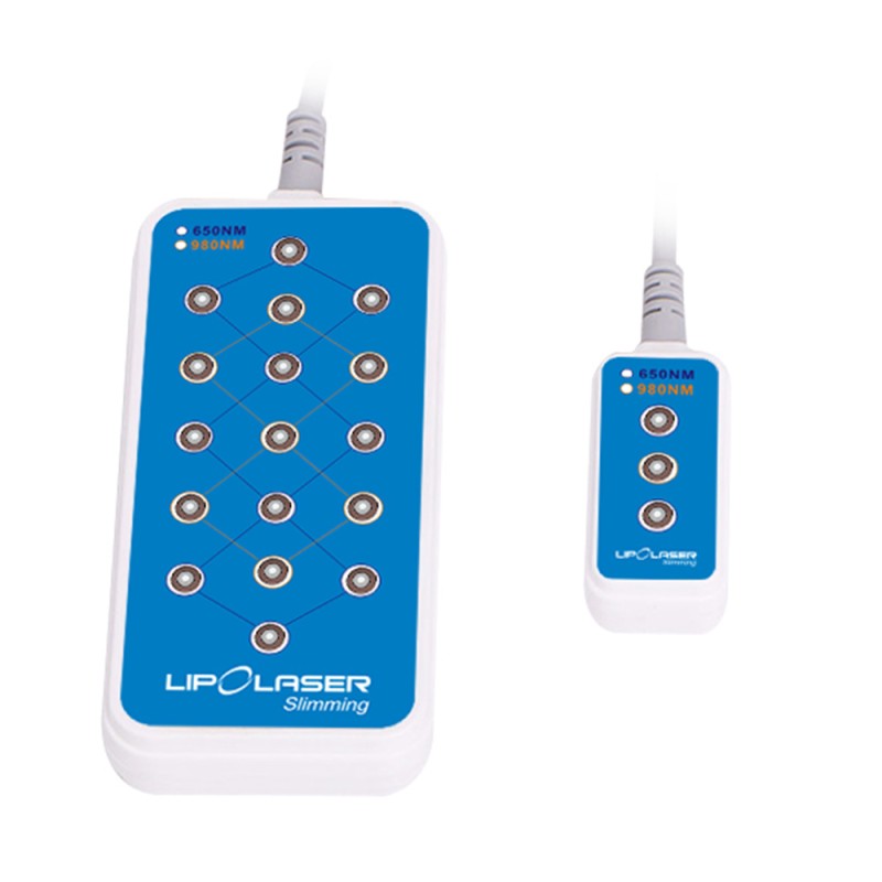 650nm & 980nm Diode  Lipo Lase Slimming Machine 6 big 2small Pad