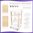 beauty salon rolling trolley cart