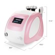 Pink 3in1 Vacuum Radio Frequency Photon Massage Machine size