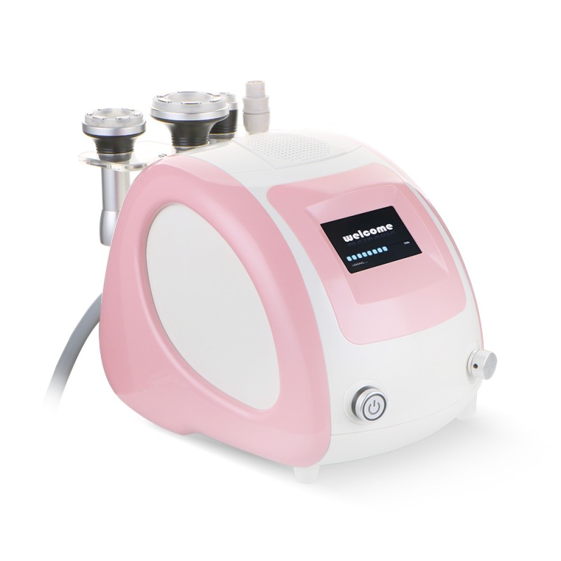 Pink 3in1 Vacuum Radio Frequency Photon Massage Machine 