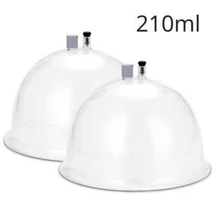 210ML Vacuum Suction Cups For Buttocks Lifting Vacuum Cupping Machine Accessories 