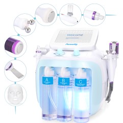 7-in-1 Facial Cleaner Hydro Spa Dermabrasion Ultrasound Skin Care Beauty Machine