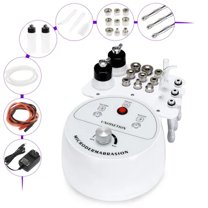 3-IN-1 Microdermabrasion Machine Skin Exfoliation Acne Removal For Home Use