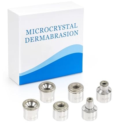 New Replacement Fits All Diamond Microdermabras​ion Dermabrasion Machine 6 TIPS