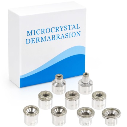 New Replacement Fits All Diamond Microdermabras​ion Dermabrasion Device 9 Tips
