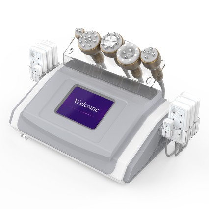 6 In 1 Multifunctional Cavitation Bipolar Rf Lipo Laser Weight Loss Machine