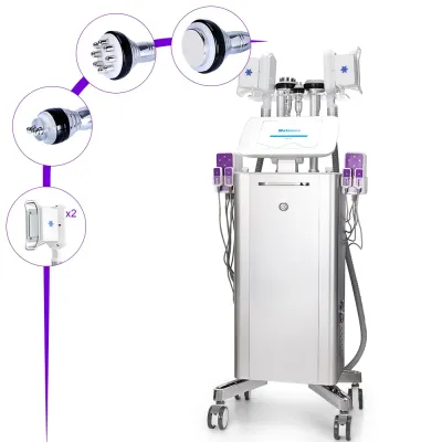 6 In 1 Standing Cavitation Fat Freezing Laser Lipo Body Shaping Machine