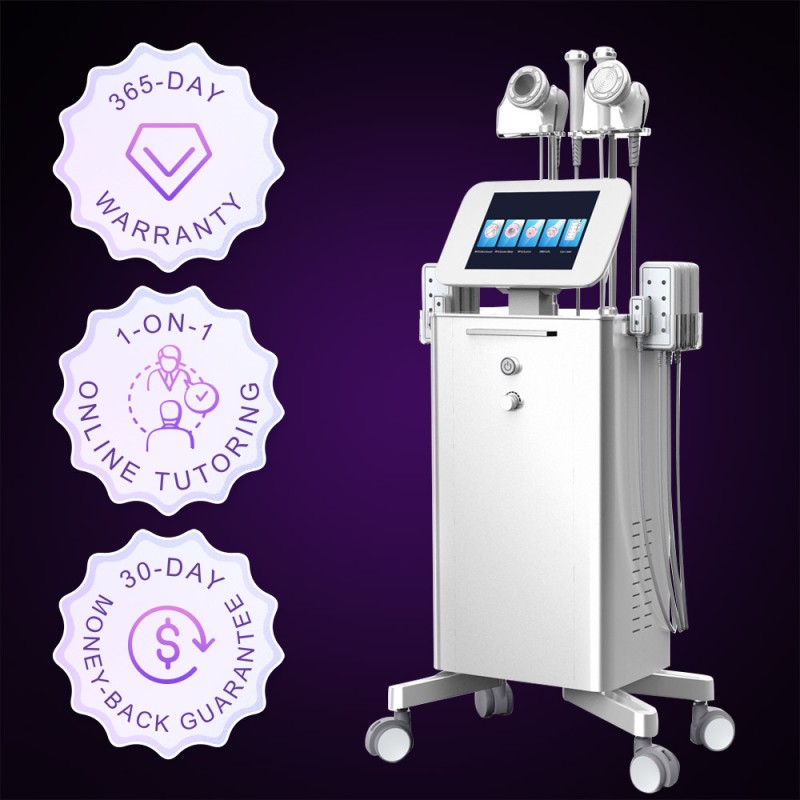 Standing S Shape 30K Cavitation Body Sculpting Machine Spa Use