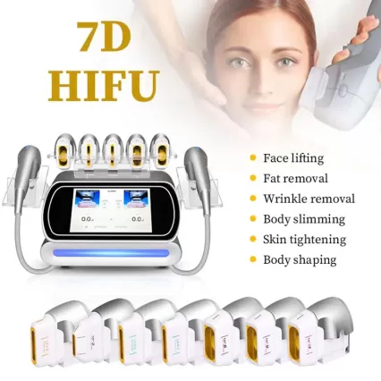 Portable 7D Hifuu Skin Lifting Tighten Anti-Aging Machine