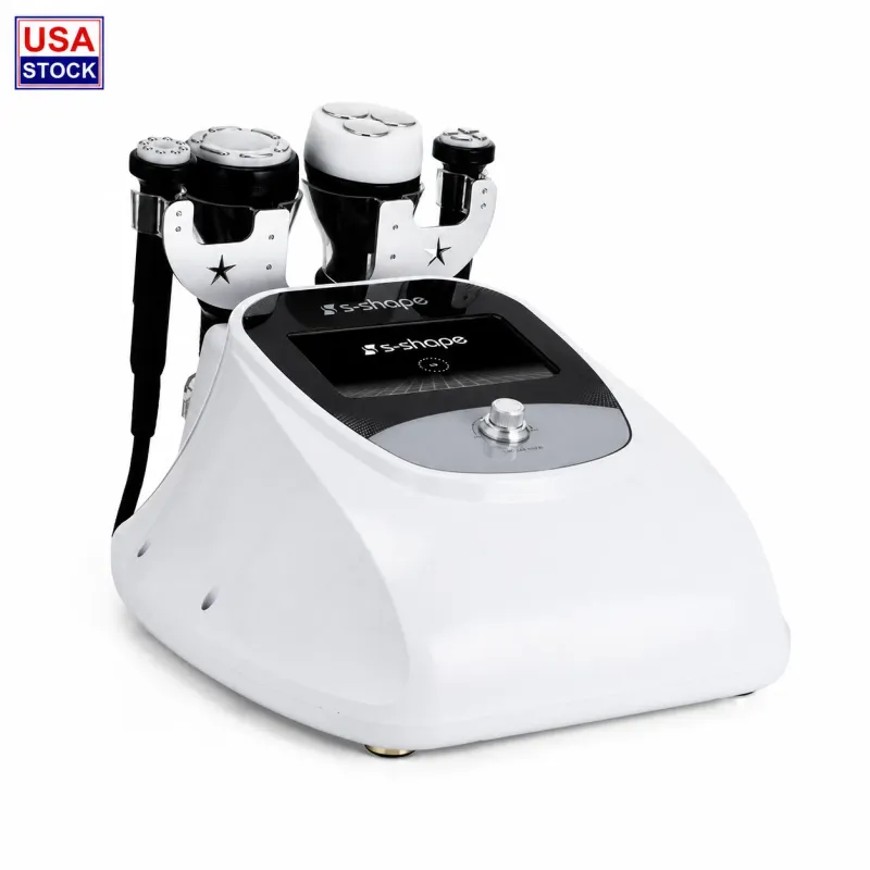 Notime 美顔器 3M Cavitation 4 In 1 S Shape Machine 3D Cavitation Body Sculpting RF Skin Tightening