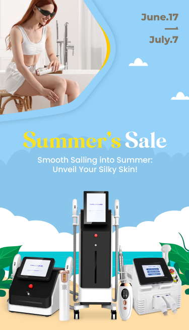 Summer Sale: Get Smooth Skin with Our IPL Hair Removal Machines!