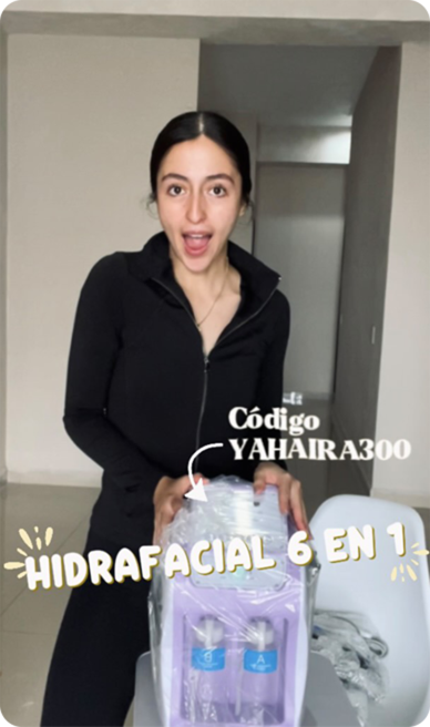 I’ve been an esthetician for 4 years NF005