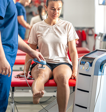 Application of Shockwave Therapy Machine for Sports Injuries