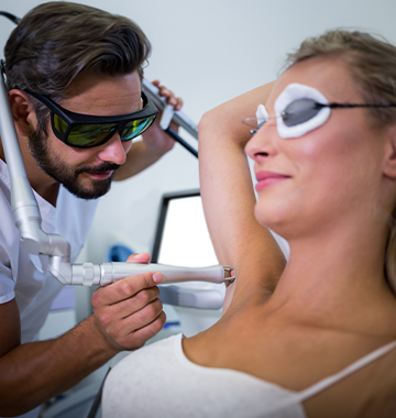 ND Yag Laser Before & After