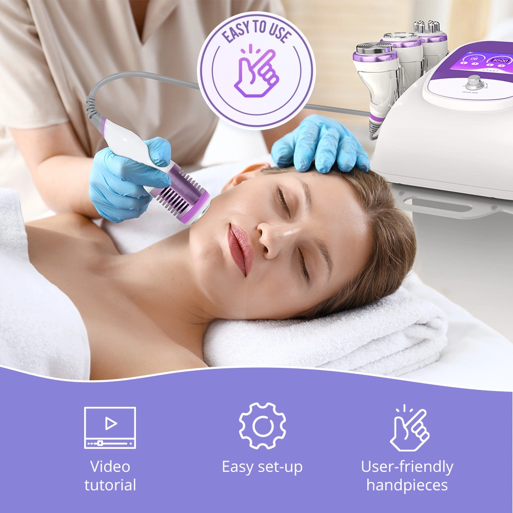 ultrasonic cavitation treatments easy to operate