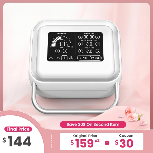 Portable Vacuum Therapy Machine Butt Lift Breast Enhancement For Home Use