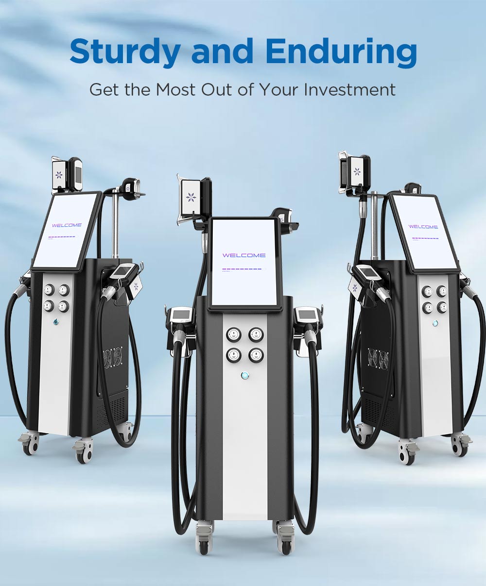 Professional 5 in 1 Coolsculpting Body Double Chin Contouring Machine